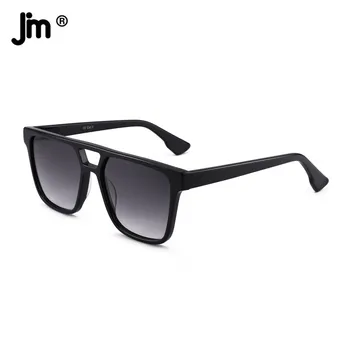 Marca Designer de Óculos de sol Quadrado Mulheres Homens Moda Duplo Ponte Gradiente de Lentes de Óculos de Sol UV400