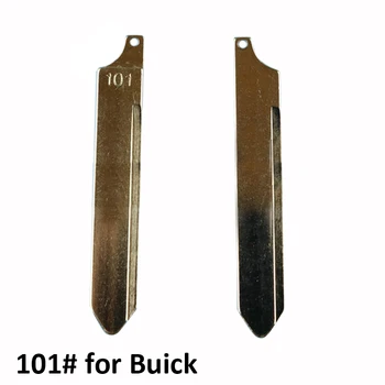101# a chave do original de lâmina para BuickCar chave