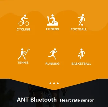 Computador de bicicleta Magene Sensor de frequência Cardíaca Com Cinta peitoral FORMIGA Bluetooth MHR10 Sensor de Compatibilidade Garmin-Bryton-Igps suunto