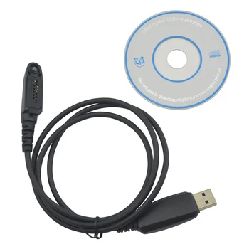 TYT Original USB Cabo de Programação c/ CD Driver para TYT MD-2017 DMR Digital Portátil de Rádio de Duas vias