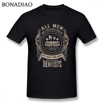 Dentista Camisa Orgulho De Ser Um Dentista T-Shirt de VERÃO Casual respirável T-Shirt Masculina Gráfico T-Shirt