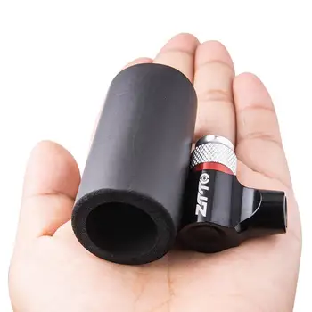 Mini Fiets Pompa CO2 no Ar do Bico de Alumínio Klep Adaptador Op Voor Weg de Montanha Pompa Av Fv Rápida Opblaasbare fles Ventiel