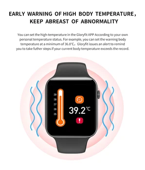 Smartwatch Smart Watch para as Mulheres, Homens IP67 Impermeável Relógio esportivo com Monitor de frequência Cardíaca Cronômetro Monitor de Sono Pedômetro