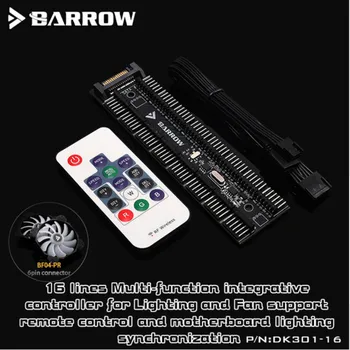 Barrow DK301-16, 16-forma de Controladores de Função Completa LRC2.0 5V Controlador do RGB, Pode Sincronização de 5V RGB placa-Mãe