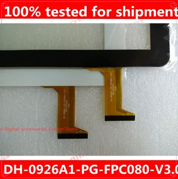 Novo 9 polegadas Tablet de Substituição Digitador da Tela de Toque do Painel de DH-0926A1-PG-FPC080-V3.0
