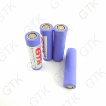 GTK 18650 3,7 v 1600mah bateria de lítio de 3,7 v baterias do li-íon de alta drenagem 24A 15C para a ferramenta eléctrica e bateria da bicicleta