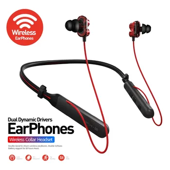 GDLYL Fones de ouvido sem Fio Bluetooth Fone de ouvido Decote Auscultador Carapaça Fones de ouvido para telefones Auriculares inalambrico kulakl k