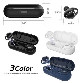 Xi7 Mini TWS Fones de ouvido Bluetooth sem Fio Verdadeiro Estéreo de Esportes Fones de ouvido para o Iphone