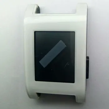 ZycBeautiful DIY permite que o ecrã para o borrão de volta perfeita para pebble Clássico e aço Smart Watch Tela anexada filme