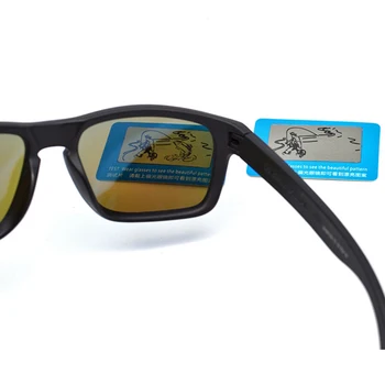 HDCRAFTER TR90 de Homens, Óculos de Lente Polarizada Luz Ultra Óculos de Sol Esportes de Condução ao ar livre Praça de Óculos de Sol da Marca do Designer