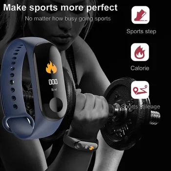 SHAOLIN Banda Inteligente Bluetooth Esportes Fitness Tracker Inteligente Pulseira de Sono Saudável, a Pressão Arterial Monitor de frequência Cardíaca Smartband