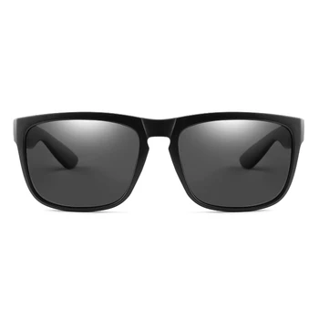 Novo Design da Marca Homens Praça Óculos de sol Polarizados Vintage Masculina de Condução UV400 Óculos de Revestimento de Óculos de sol Tons gafas de sol