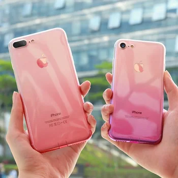 2019 NOVO Caso Para o iPhone 7 8 Plus iPhone XR X XS MAX Ultra Fino Casos Para 6 6S Claro Telefone de TPU Casos Para o iPhone 5S 5 SE Fundas