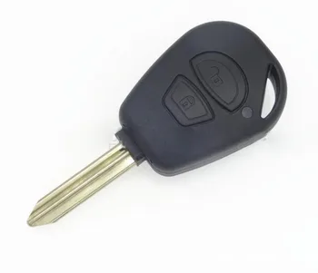 Substituição de 2 Botões Remoto Chave de Shell para a Citroen licikr Chave do Carro Espaços em branco Caso