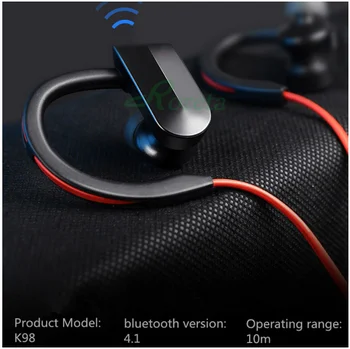 Roreta K98 Fones de ouvido sem Fio Bluetooth Fone de ouvido Esporte Execução Estéreo sem Fio Bluetooth Fone de ouvido com micr Para Android IOS