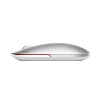 Original Xiaomi Moda Mouse Portátil sem Fio de Jogo Rato 1000dpi 2.4 GHz Bluetooth link Óptico Mouse Mini-Portátil de Metal Mouse