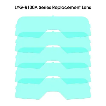 YESWELDER 5 PCS Exterior Lente de Substituição para LYG-R100A Série de Solda Óculos