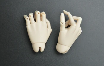 HeHeBJD 1/3 Boneco Articulado Mãos para 1/3 do sexo feminino Bonecas frete grátis