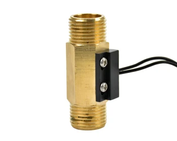 USM-FS21TA de Sensor de Fluxo de Interruptor Interruptor de lâminas de Bronze Interruptor Sensor Magnético de 1,5-12L/min 250V DC 70W 2 fios Saier Sensor iSentrol