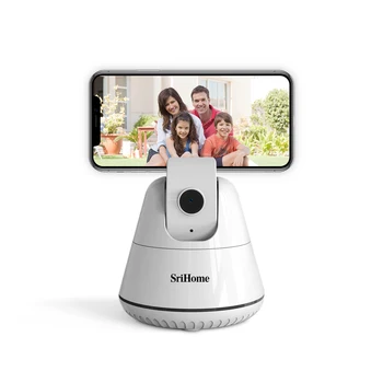 Sricam SH006 Smartphone Selfie de Tiro Cardan 360° Face Objeto de acompanhamento Selfie Vara Auto-controle Inteligente de Captura de Telefone de Suporte