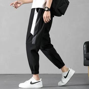 2020 Outono Hip Hop Calças De Streetwear Harajuku Corredores De Homens Calças De Harém Casual Mens De Calças De Moletom
