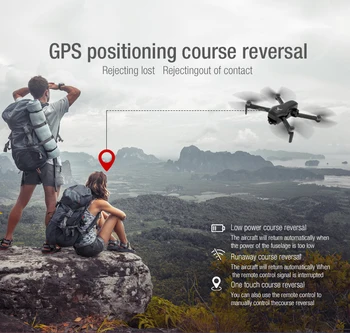 SG906 Pro 2 Drone 4k HD Mecânico 2-Eixo cardan Câmara 5G Wifi GPS suporta Cartão TF de Profissionais drones distância 1.2 km