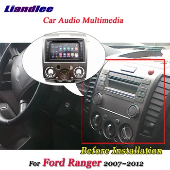 Rádio do carro Sistema Android Para Ford Ranger 2007 2008 2009 2010 2011 2012 Automático Reprodutor Multimédia NAVI GPS de Navegação com Ecrã HD