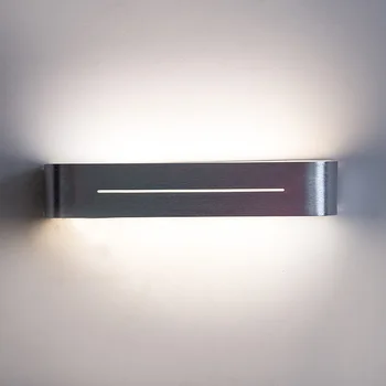 Moderna Acabamento Cromado Escovado Barra de Liga de Alumínio 5050 LED Candeeiro de Parede para Quarto de Cabeceira, Espelho, Lâmpada Lâmpada de Parede de Maquiagem