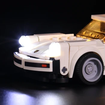 Conjunto de Luz de LED Para LEGO 75895 velocidade série 911Turbo3.0 blocos de carro (só a luz do kit incluído)