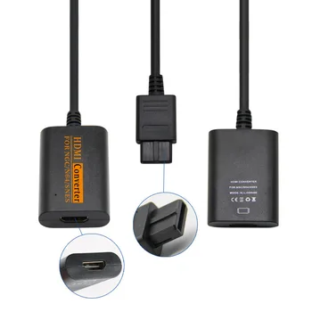 Ultra Claro, Conversor HDMI 720P Retro Jogo de Console do Conversor de Vídeo, Conversão de Cabeça Para NGC / N64 / SNES