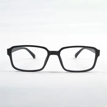Cubojue 155mm de grandes dimensões Óculos de Armação Homens Mulheres TR90 Preto Óculos de Prescrição médica Miopia de Dioptria Óculos Quadrados Homem
