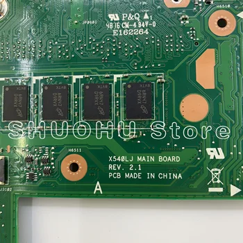 KEFU X540LJ Para ASUS X540L X540LA F540L F540LJ Laptop placa-Mãe I7-5500U GT920M-2GB 4GB Testado trabalho original placa-mãe