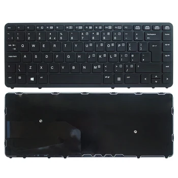 O inglês BRITÂNICO do teclado do Portátil para HP EliteBook 840 G1 850 G1 840 G2 850 Série G2 reino UNIDO layout NÃO Retroiluminado SEM pino