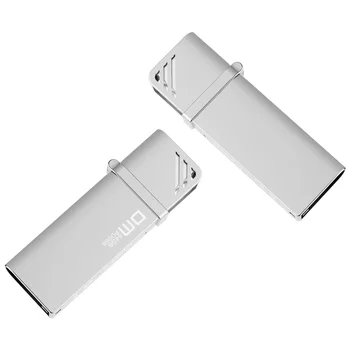 DM PD068 USB3.0 Unidade Flash de 128GB de Metal Pendrive de Alta Velocidade de um Stick de Memória de 64GB pen Drives Zippo Desenho do Disco de U