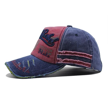 Novo algodão Lavado boné de beisebol para homens e mulheres Gorras Snapback Bonés bordados Casquette chapéu de Esportes ao ar Livre, pai Pac