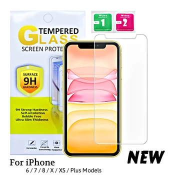 Novo Design Transparente 9H 0.33 mm de Vidro Temperado Para o Telefone Móvel Dropshipping de Vidro Temperado de Protetor de Tela