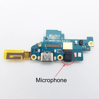 Tipo-C Porta de Carregamento USB Carregador Dock Conector de Antena Mic Microfone cabo do Cabo flexível da Placa de Circuito Para HTC Google Pixel 5.0