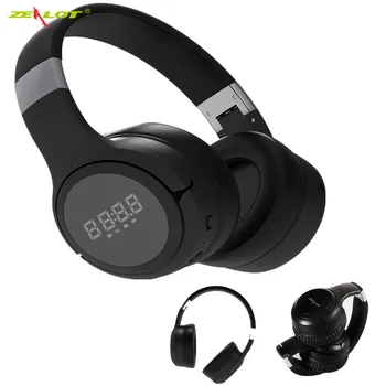 Novos Fones de ouvido sem Fio Bluetooth Fone de ouvido Dobrável Fone de ouvido Estéreo de Jogos Fones de ouvido Com Microfone Para PC, telefone Móvel, Mp3