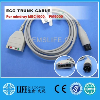 ECG 5-leva-o cabo do tronco Para a mindray MEC1000 PM9000 monitor do paciente.
