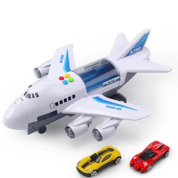 Crianças Brinquedos De Simulação Em Pista De Inércia De Avião Música Stroy Luz Avião Diecasts & Veículos De Brinquedo De Avião De Passageiro De Carro De Brinquedo Brinquedos Para Meninos