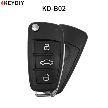 KEYDIY KD900 Série B do Controle Remoto KD B02 Chave do Carro para o KD-X2 Programador Chave URG200 Máquina Para Audi