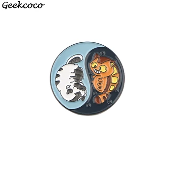 J1829 Geekcoco Anime Esmalte Pin Personalizado Broche Emblema para o Saco Pin de Lapela Cartoon Jóia de Presente para os Fãs