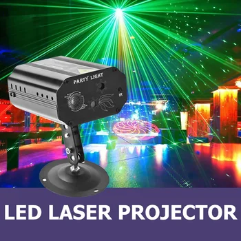LED Projetor Laser de Luz Estroboscópica de Controle Remoto de Luz da Fase de DJ, Bar e Discoteca Festival de Dança da Festa Show de Iluminação Lâmpada do Efeito de Fase