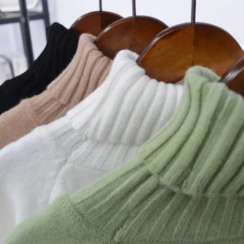 Camisola para mulheres coreano moda 2018 suéter de Tricô mulheres grossa de Inverno agasalho Quente Trecho Outono novo estilo 3962