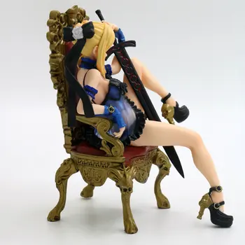 Fate/Stay Night Saber Alter Lingerie PVC Figura de Ação Stand Anime Sexy Girl Figura Modelo Japonês Brinquedos Coleção Boneca de Presente