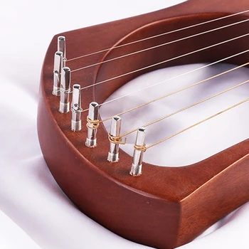 10 Pcs Lira Pinos para Laiyaqin Pequena Harpa Cadeia de Música da Lira grega Instrumento de Lira Musical de Instrumentos de Corda