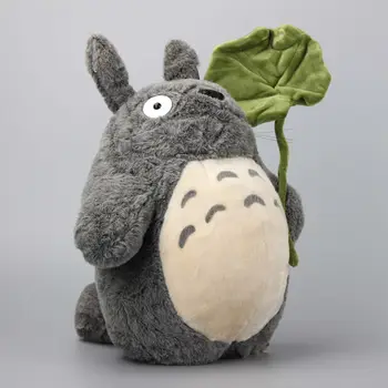 Anime Ghibli de Miyazaki Hayao Meu Neightor Totoro Recheado de Brinquedos de Pelúcia Kawaii Totoro Macio Bonecas 36 CM