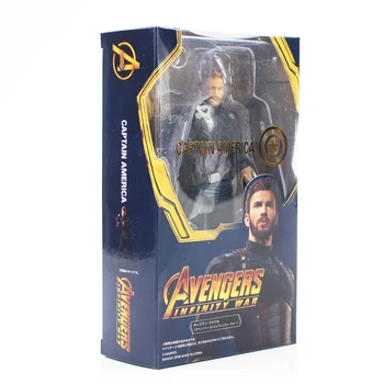 Infinity Guerra Doutor Estranho De Ferro, Capitão América, Homem-Aranha, Senhor, Figura De Ação Avengers Colecionáveis Modelo De Brinquedos