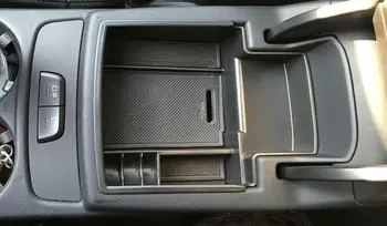 Auto apoio de braço central de armazenamento de caixa para o Audi Q5 2010-2017,estilo carro