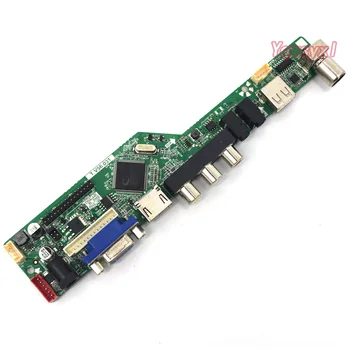 Controlador de Placa de Kit para B170PW01 V0 V. 0 / B170PW01 V1 V. 1 TV+HDMI+VGA+AV+USB ecrã LCD LED de Controlador de Placa de
